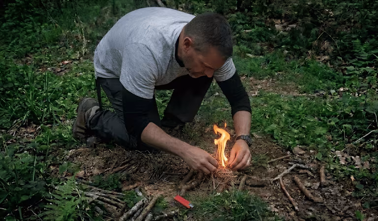 Briquet produire du feu sans perdre d’énergie