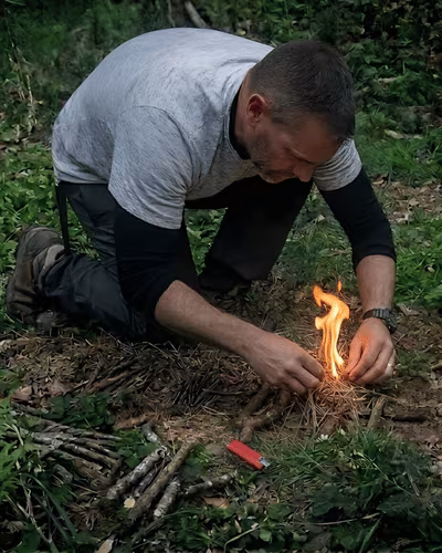Briquet  produire du feu sans perdre d’énergie